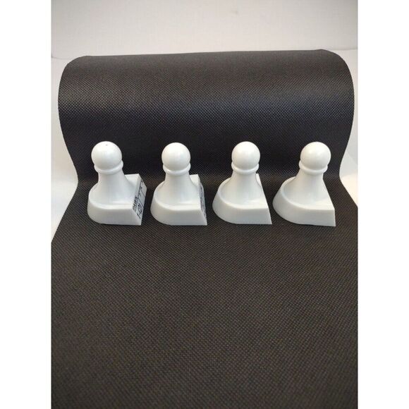 Chess Teacher Replacement White Pawn Chess Game Pieces lot of Four Pavilion 1992 - Picture 4 of 8